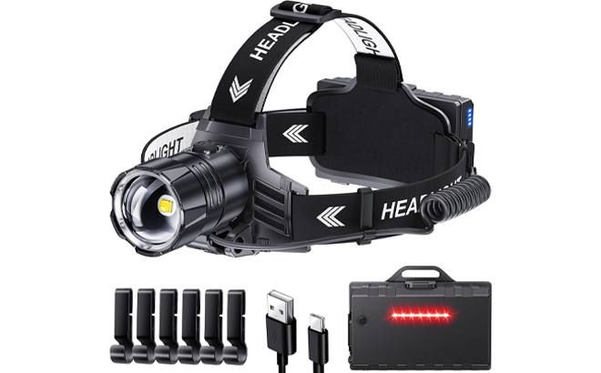 Sinvimes LED Rechargeable Headlamp