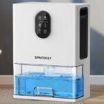 Spacekey Portable Dehumidifier in a Room