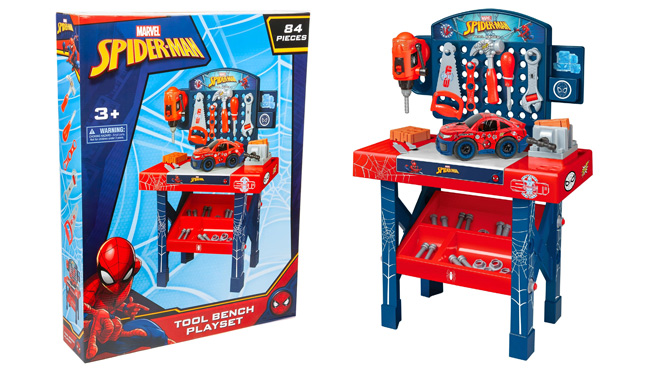 Spider Man Tool Bench Playset