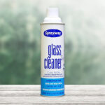 Sprayway Glass Cleaner Aerosol Spray on the Table