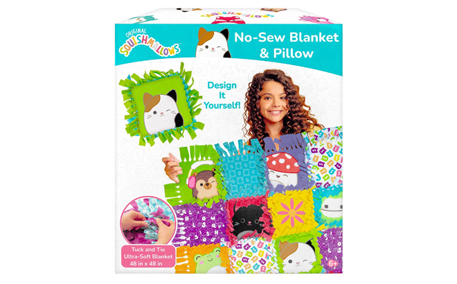 Squishmallows Blanket and Pillow Kit