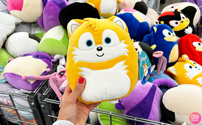 Squishmallows Sonic The Hedgehog in Tails Style