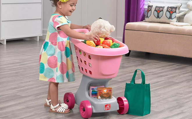 Step 2 Shopping Cart in Pink Color