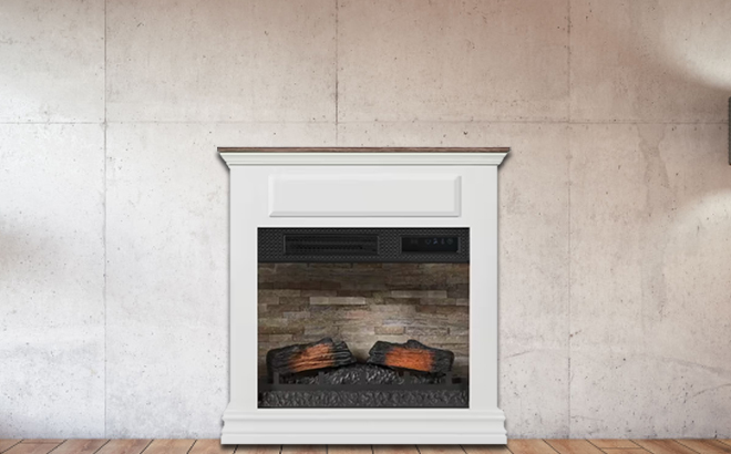 Stylewell Wheaton Electric Fireplace 1