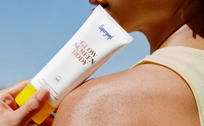 Supergoop SPF 40 Glowscreen Body Lotion