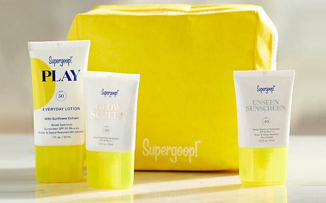 Supergoop SPF Bestsellers Starter Set