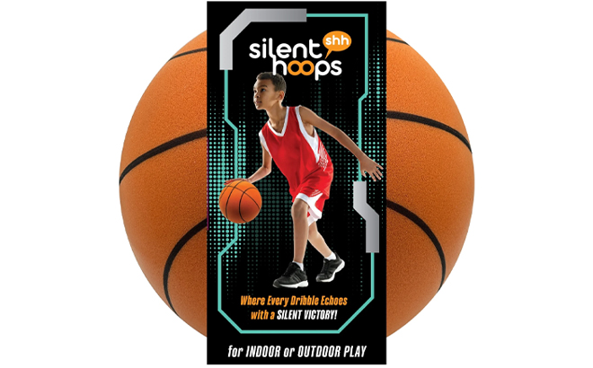 Supreme Silent Hoops Standard Size Basketball