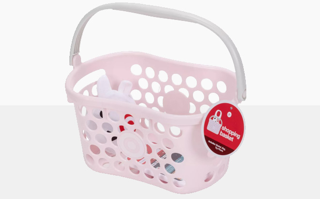 Target Toy Shopping Basket Pink