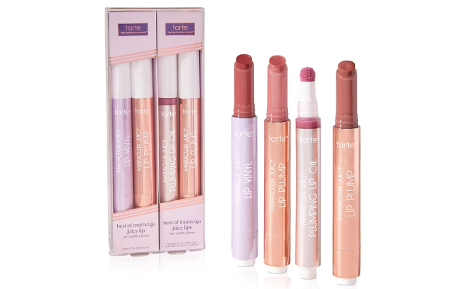 Tarte 4 Piece Best Of Maracuja Juicy Lips Set