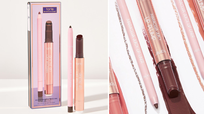 Tarte Maracuja Juicy Lip Icons Plump & Liner Duo