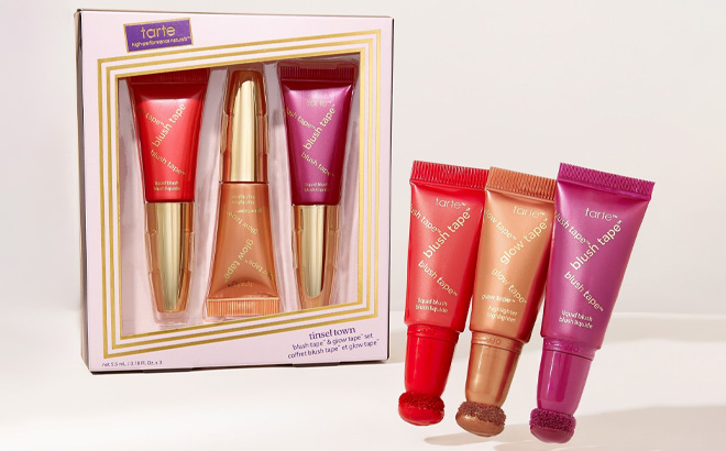 Tarte Tinsel Town Blush Tape Glow Tape Set 1