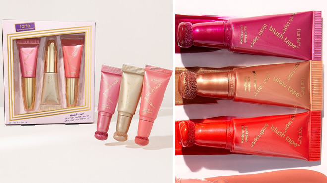 Tarte Tinsel Town Blush Tape & Glow Tape Set