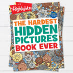 The Hardest Hidden Pictures Book Ever on the Table