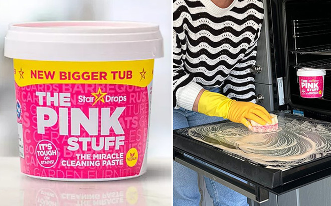 The Pink Stuff Miracle Cleaning Paste Bigger Tub