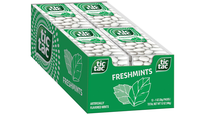 Tic Tac Freshmint Breath Mints 12 ct