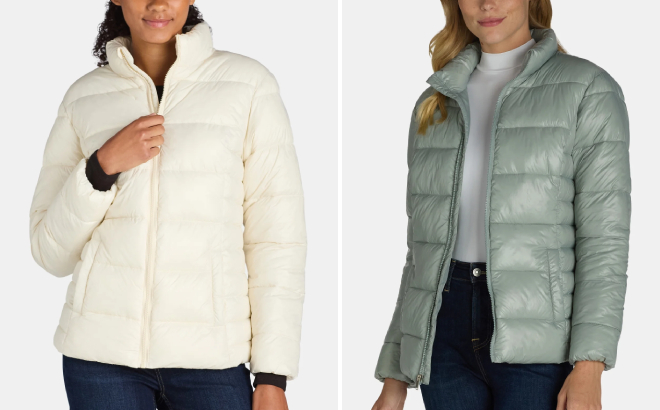 Time and Tru Womens Puffer Jacket