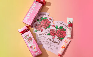 Tonymoly Perfectly Picked Rose Mask Apple Hand Cream Set