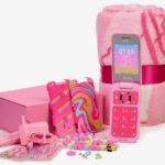 Tracfone HMD Barbie Flip Phone Bundle