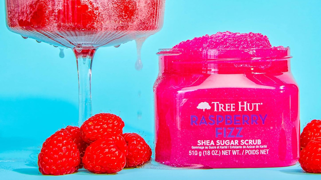 Tree Hut Raspberry Fizz Shea Sugar Scrub