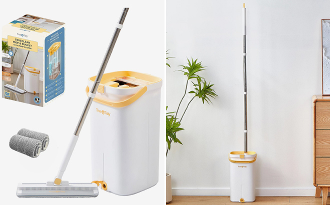 True Tidy TrueClean Mop Bucket Pump System