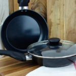 Two Safe-T-Grip 9-Inch Ceramic Coated Nonstick Frypans