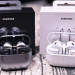 Two Samsung Galaxy Earbuds