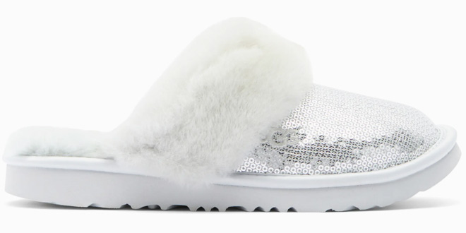 UGG Kids Cozy II Genuine Sheepskin Scuff Slippers