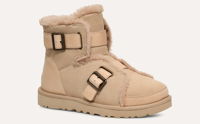 UGG Womens Dune Mini Buckle Boots