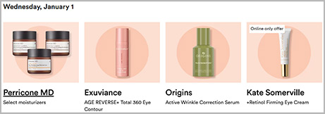 ULTA Love Your Skin Event Deals for January 1 st