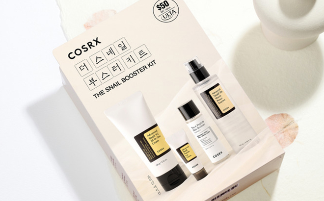 Ulta Beauty Cosrx The Snail Booster 4 Piece Kit Box