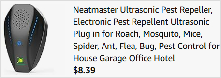 Ultrasonic Pest Repeller Checkout 