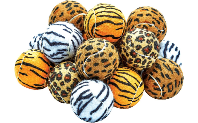 Unique Sports Dog Fetch Squeaker Balls 18 Pack