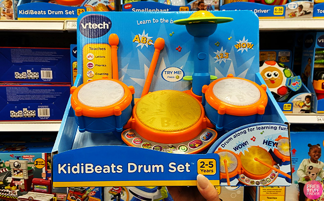 VTech KidiBeats Kids Drum Set