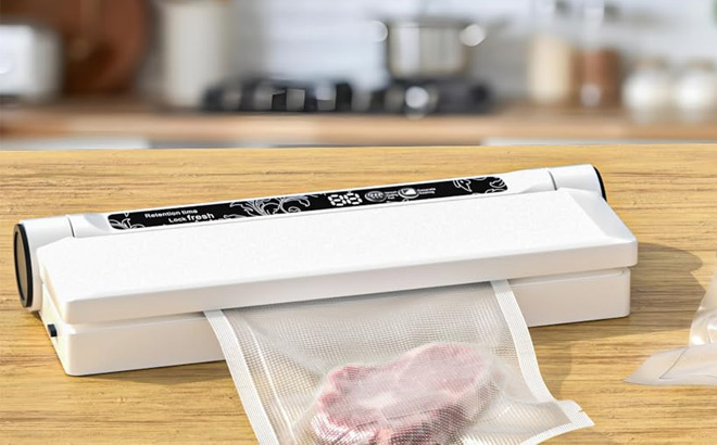 Vacuum Sealer on the Table