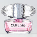 Versace Bright Crystal Perfume on a Table