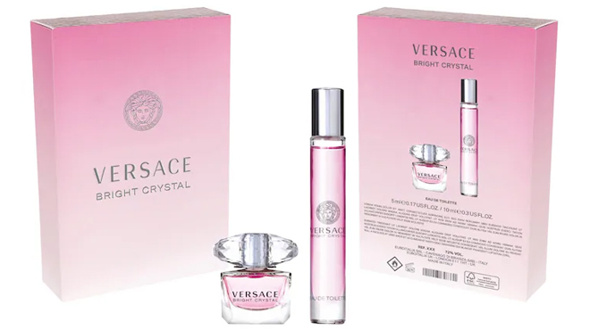 Versace Mini Bright Crystal Eau De Toilette Set