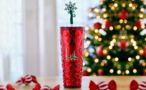 Walt Disney World Holiday Starbucks Bling Tumbler