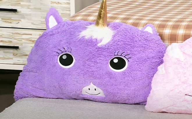 Warm Cozy Unicorn Pillow 