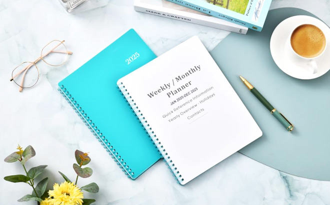 Weekly Monthly 2025 Planners