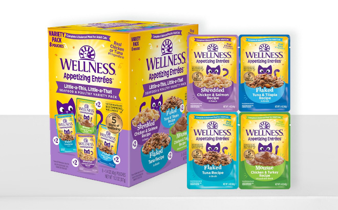 Wellness Wet Cat Food Variety Pack