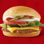 Wendys Jr Cheeseburger Deluxe