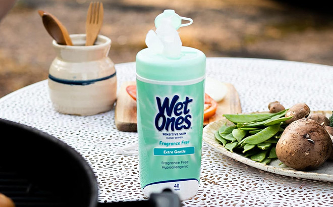 Wet Ones 40 Count Hand and Face Wipes