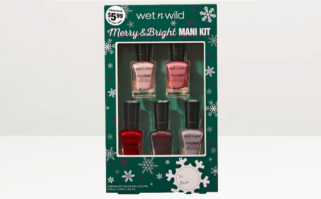 Wet n Wild Merry Bright Mani Gift Set