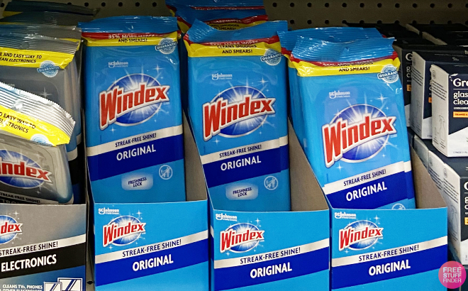 Windex Original Glass Wipes