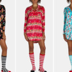 Womens Sleepshirt Socks Set