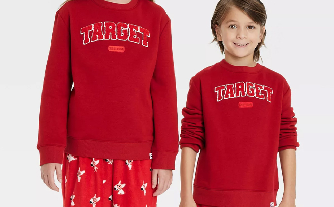 Wondershop Kids Bullseye Matching Family Sweatshirt