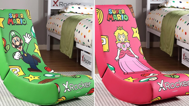 X Rocker Luigi and SUper Mario Floor Rocker