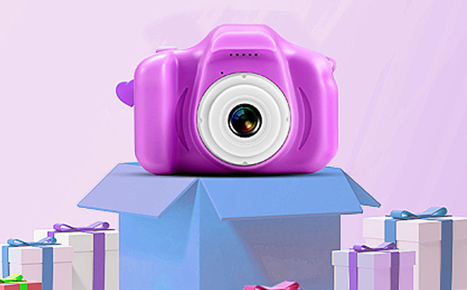 Yleton Kids Selfie Digital Camera