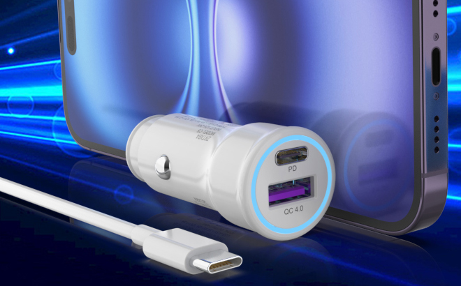 ZRTXBA USB C Car Charger