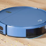 Zcwa Robot Vacuum and Mop Cleaner on a Floor